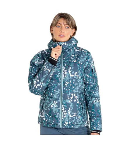 Dare 2B Womens Verdict Waterproof Breathable Ski Coat - Green