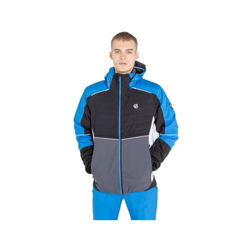 Dare2b Catch On Ski Jacket: Athletic Blue/Black: XL