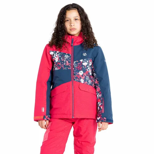 Dare2b Kids Glee II Ski Jacket: Virtual Pink/Moonlight Denim: