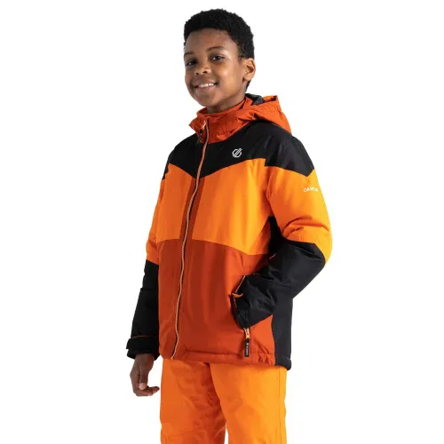 Dare2b Kids Slush Ski Jacket: Puffins Orange: 9-10 Years