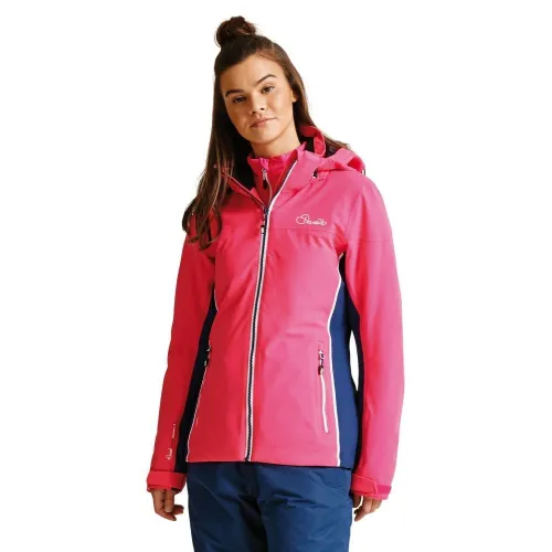 Dare2b Womens Invoke II Ski Jacket: Cyber Pink: 10