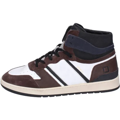 Date  BG145 SPORT HIGH  men's Trainers in Brown