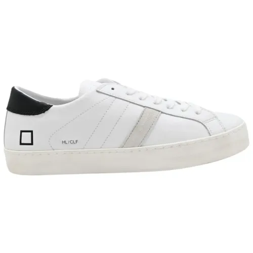 D.a.t.e. , Low Calf White Black Sneakers ,Multicolor male, Sizes: