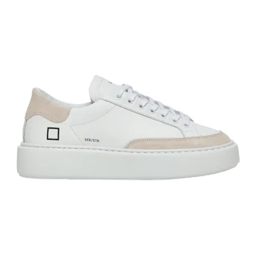 D.a.t.e. , Sneakers ,White female, Sizes: