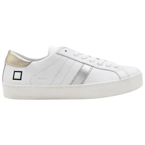 D.a.t.e. , White Low Calf Sneakers ,Multicolor female, Sizes: