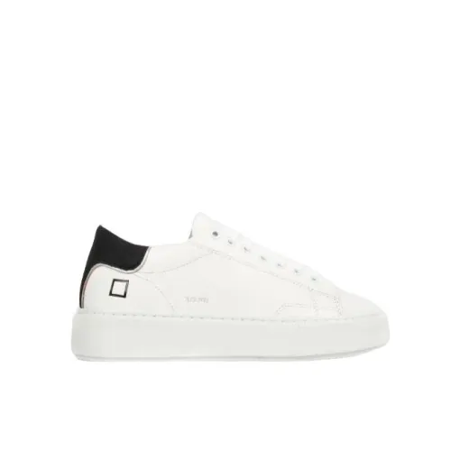 D.a.t.e. , White Sneakers with Model W997-Sf-Ca-Wb ,White female, Sizes:
