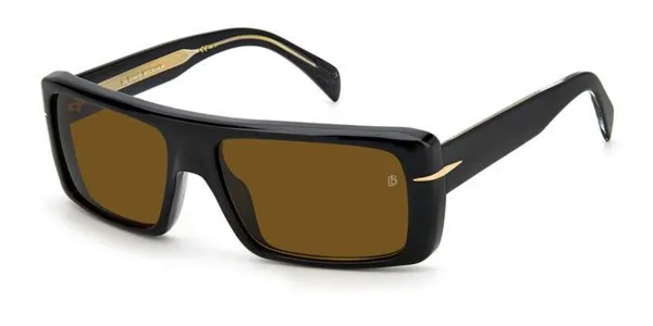 David Beckham DB 7063/S 807/70 Men's Sunglasses Black Size 58