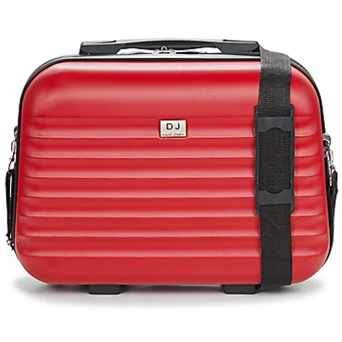 David Jones  BA-1050-4-vanity  men's Hard Suitcase in Red