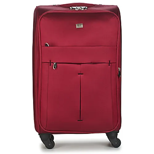 David Jones  JAVESKA 76L  men's Soft Suitcase in Red
