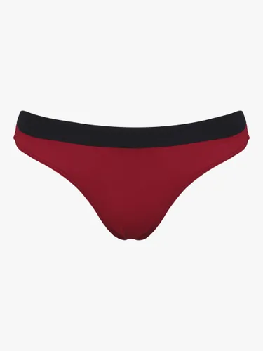 Davy J The Active Bikini Briefs - Red/Black - Female