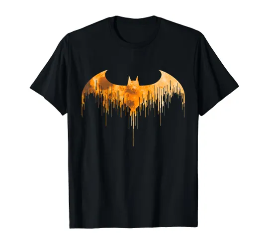 DC Comics Batman Arkham Knight Halloween Logo Art T-Shirt