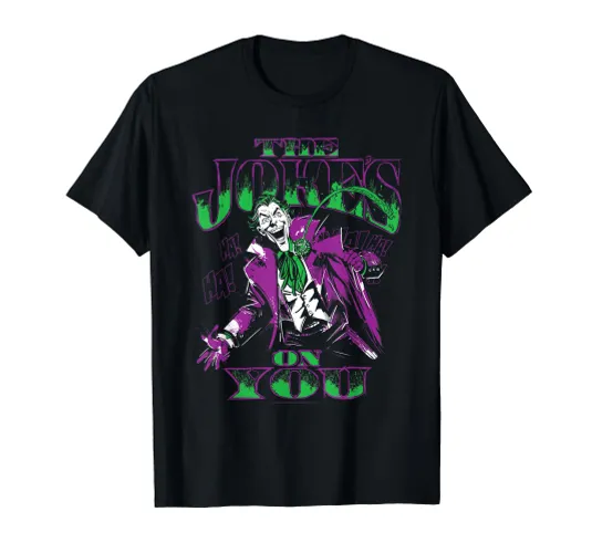 DC Comics Batman Joker The Jokes On You T-Shirt
