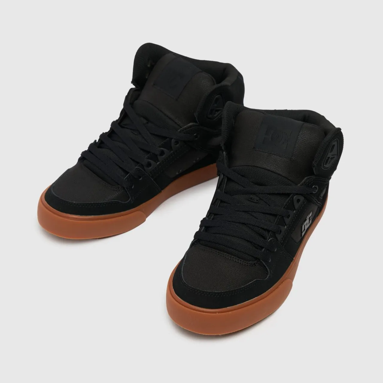 DC Pure High Top Wc Trainers In Black
