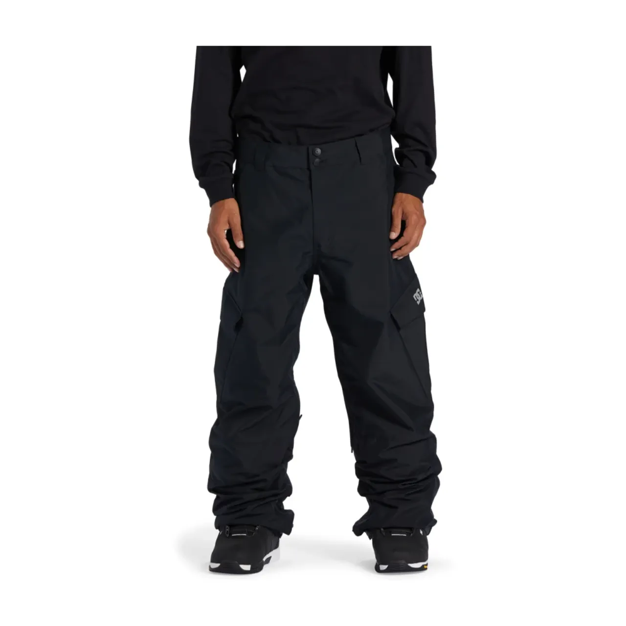 DC Shoes , Black Eco-friendly Waterproof Pants ,Black male, Sizes: