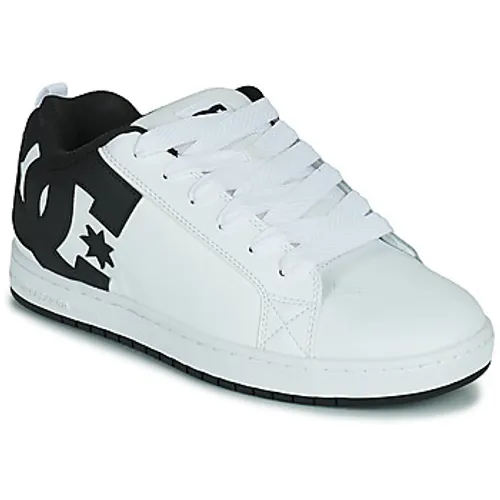 DC Shoes  COURT GRAFFIK  men's Shoes (Trainers) in White