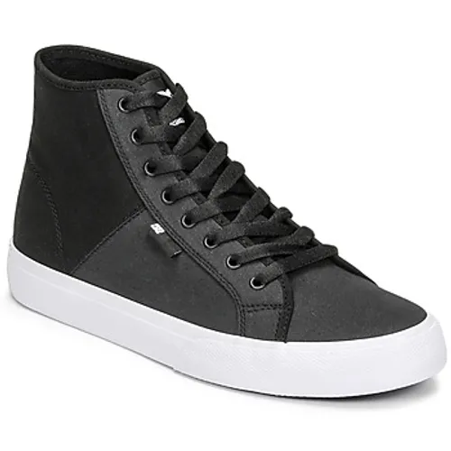 DC Shoes  MANUAL HI TXSE  men's Shoes (High-top Trainers) in Black