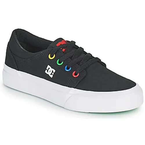 DC Shoes  TRASE B SHOE KMW  boys's Children's Skate Shoes in Black