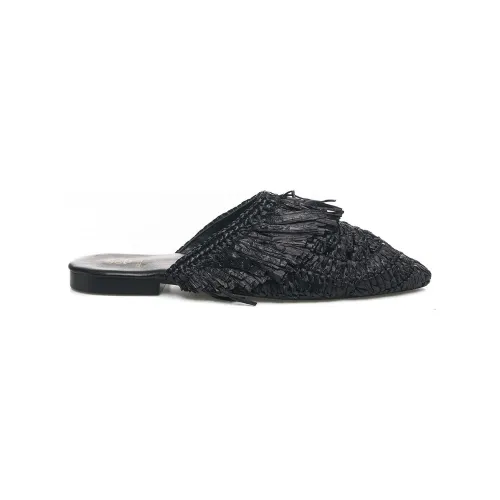 De Siena , Women's Shoes Sandals Black Ss24 ,Black female, Sizes: