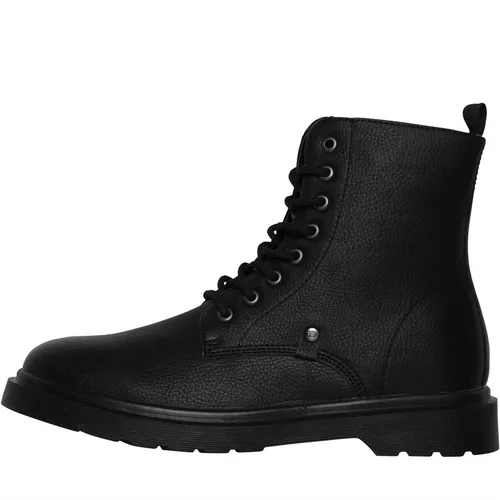 Deakins Mens Holland Size Zip Boots Black