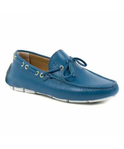 Dee Ocleppo Mens Mousse Prefisso Loafer - Blue Leather (archived)