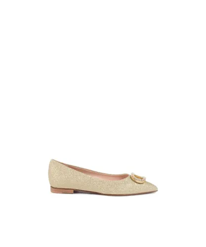 Dee Ocleppo Womens Brilliant Ballerina - Gold Leather (archived)