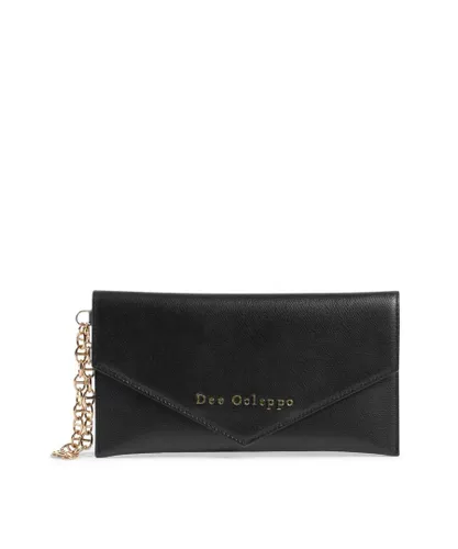 Dee Ocleppo Womens Clutch Black Leather (archived) - One Size