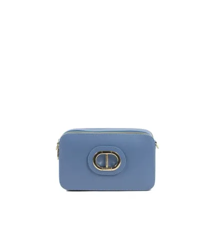 Dee Ocleppo Womens Medium Catania Camera Bag - Sky Blue Leather (archived) - One Size