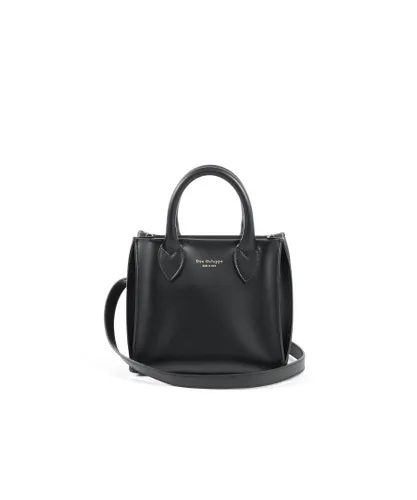 Dee Ocleppo Womens Mini Lucca Tote - Black Leather (archived) - One Size