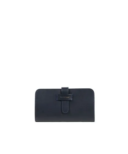 Dee Ocleppo Womens Paloma Smoothe Texured Wallet - Navy Leather - One Size