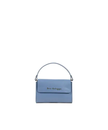 Dee Ocleppo Womens Trieste Crossbody Bag - Blue Leather - One Size