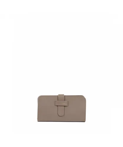 Dee Ocleppo Womens Wallet MB2522 SOFT FANGO - Taupe Leather - One Size