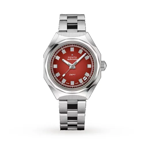 Defy Revival A3691 37mm Watch - Red