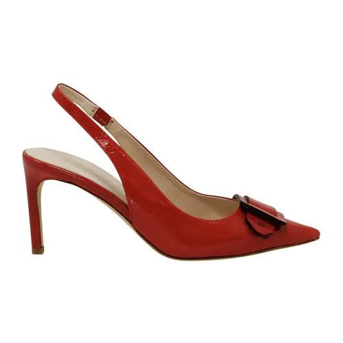 DEL Carlo , Womens Shoes Pumps Red ,Red female, Sizes: