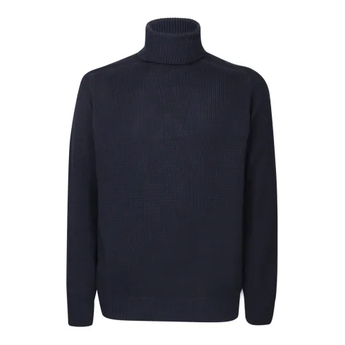 Dell'oglio , Men's Clothing Knitwear Blue Aw23 ,Blue male, Sizes: