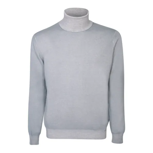 Dell'oglio , Men's Clothing Knitwear Grey Aw23 ,Gray male, Sizes: