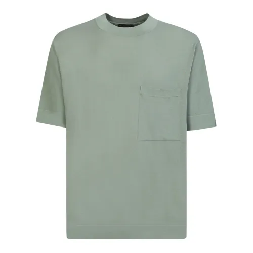 Dell'oglio , Men's Clothing T-Shirts & Polos Green Ss23 ,Green male, Sizes: