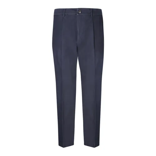 Dell'oglio , Mens Clothing Trousers Blue Aw23 ,Blue male, Sizes: