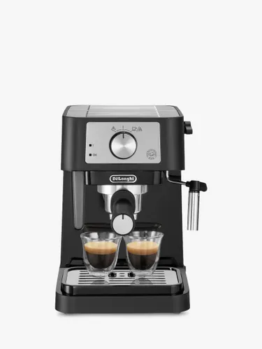 DeLonghi bk Stilosa Espresso Coffee Machine, Black - Black - Unisex