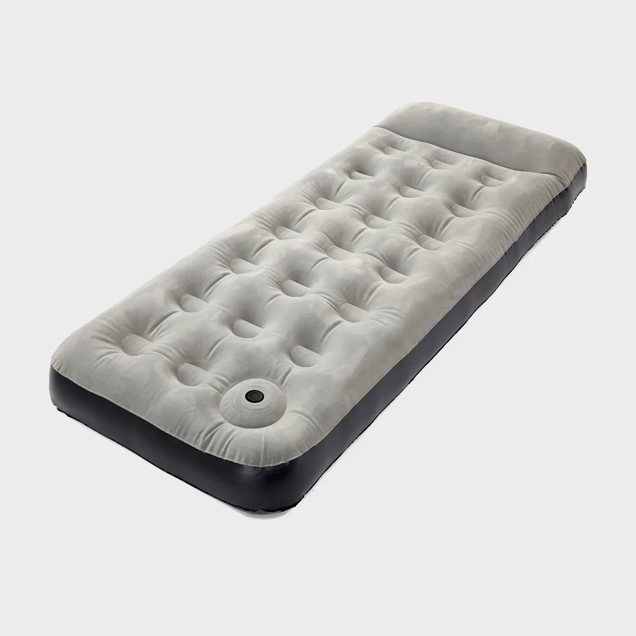 Deluxe Single Airbed, Grey