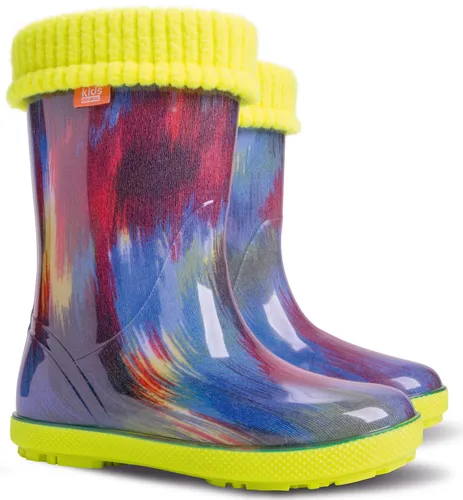 Demar Toddlers Kids Boys Girls 2-10yrs Wellies Rain Boots