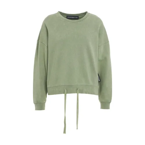 Department Five , Green Sweatshirt for Women ,Green female, Sizes: