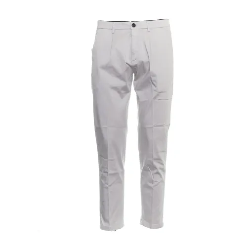 Department Five , Men's Clothing Trousers Putty Ss24 ,White male, Sizes:
