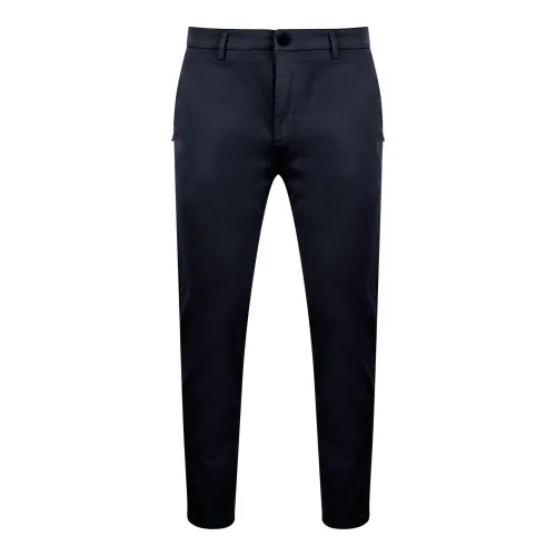 Department Five , Slim Fit Chino Crop Pant ,Blue male, Sizes: