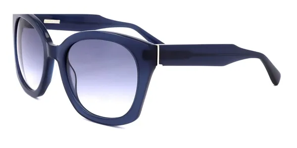 Derek Lam Sadie INK Women's Sunglasses Blue Size 50