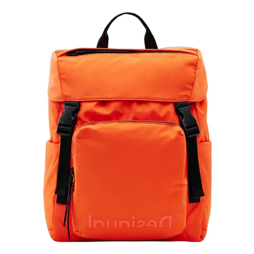 Desigual , Autumn/Winter Womens Backpack ,Orange female, Sizes: ONE SIZE