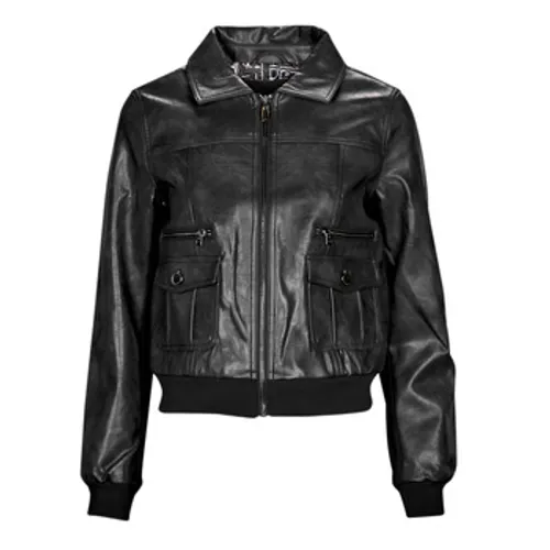 Desigual  CHAQ_DALLAS  women's Leather jacket in Black