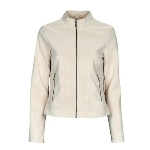 Desigual  CHAQ_DETROIT  women's Leather jacket in White