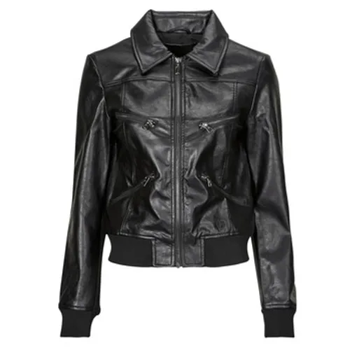 Desigual  CHAQ_KENT  women's Leather jacket in Black