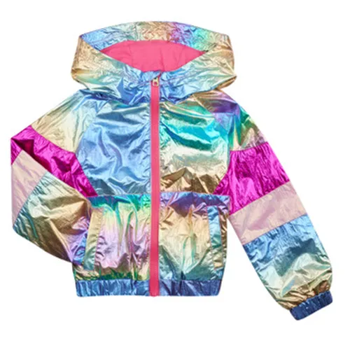 Desigual  CHAQ_RAINBOW  girls's Children's jacket in Multicolour