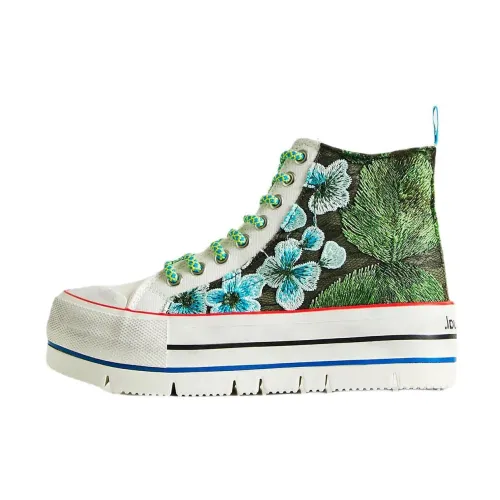 Desigual , Desigual Green Sneakers ,Multicolor female, Sizes: